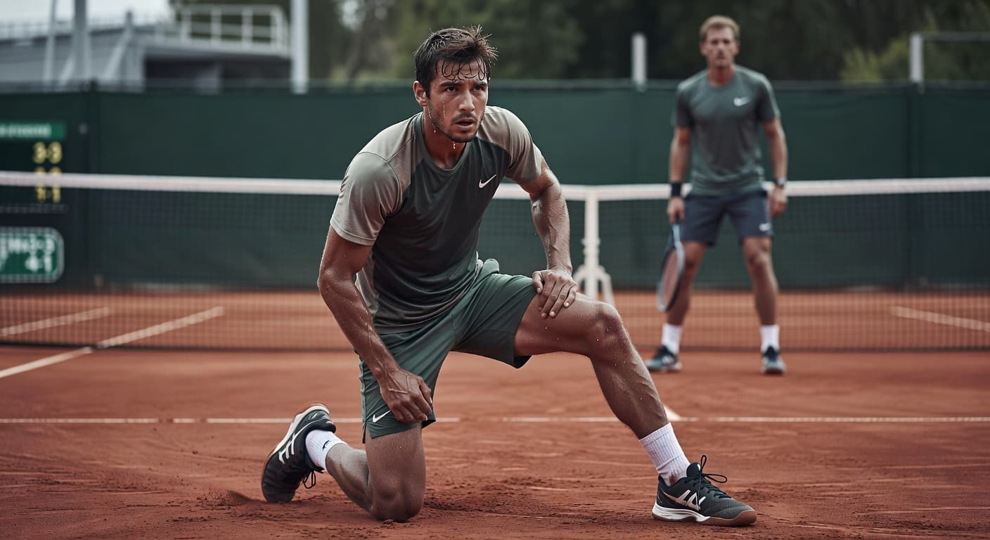 Gabriel Diallo exits French Open with injury in opening round