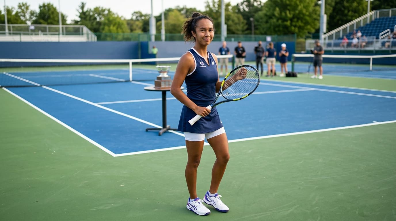 Leylah Fernandez surges into WTA Finals race after Singapore win