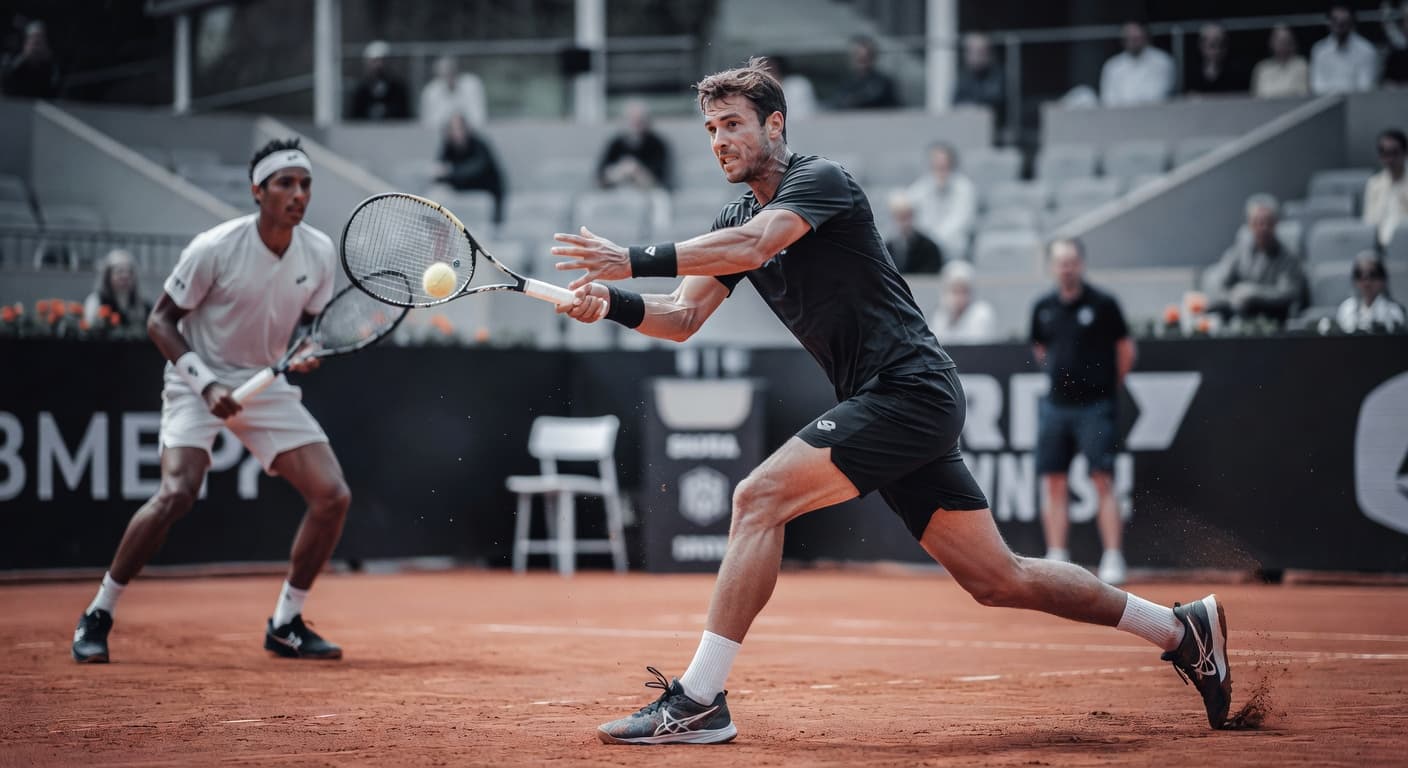 Auger-Aliassime upset by Kovacevic in Hamburg second round