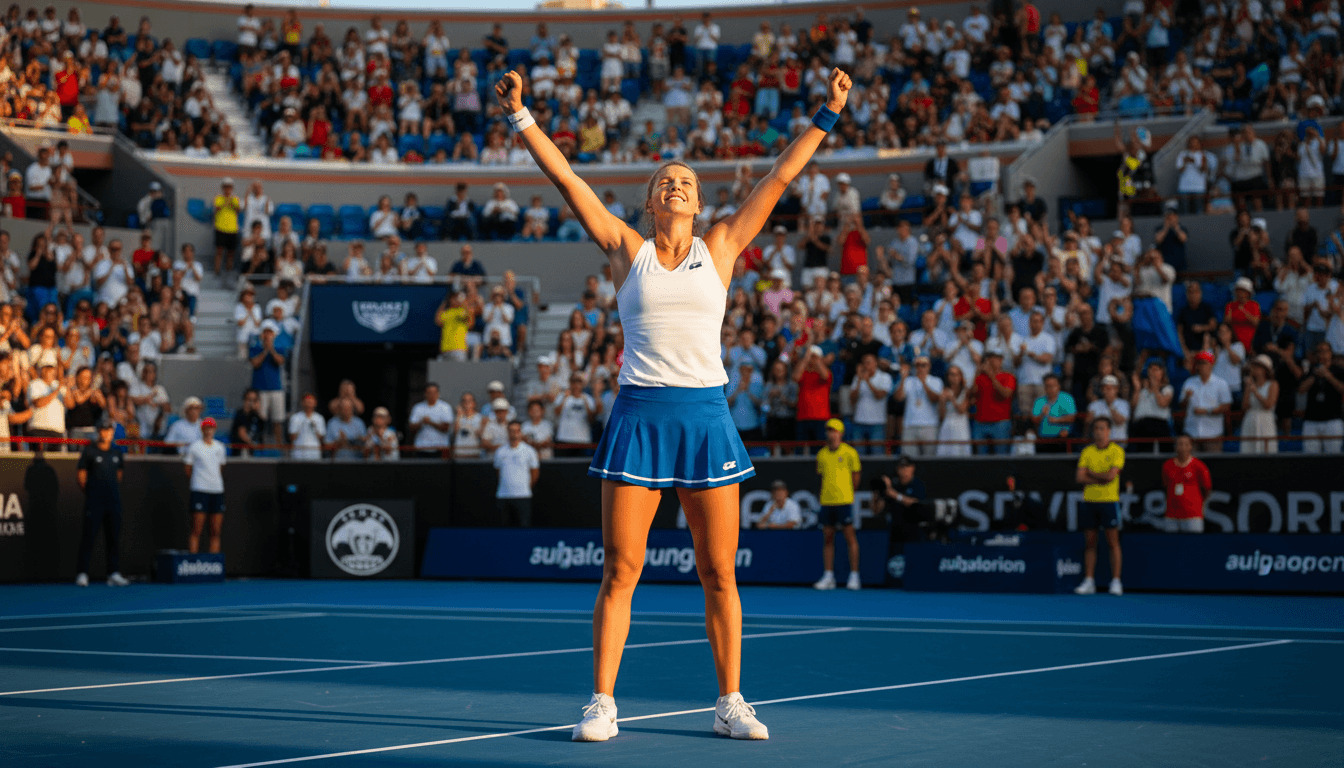 Marta Kostyuk wins Madrid Open for career-best title