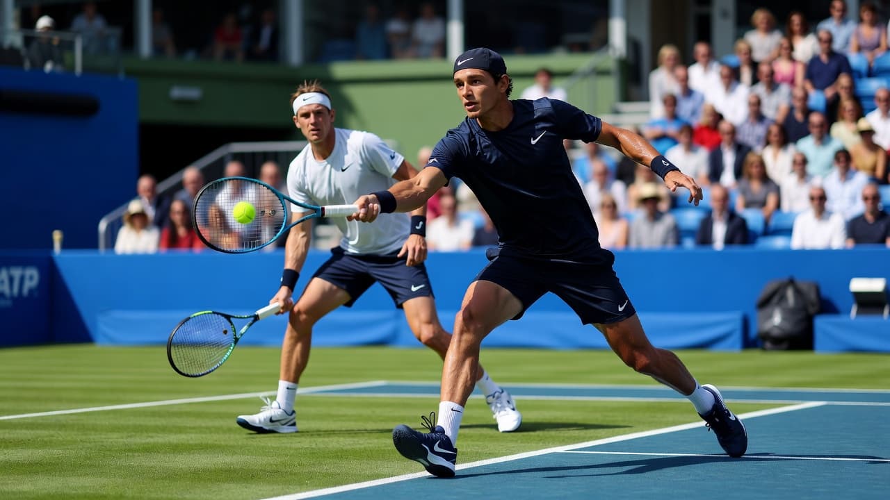 De Minaur defeats Shapovalov at Queen's Club