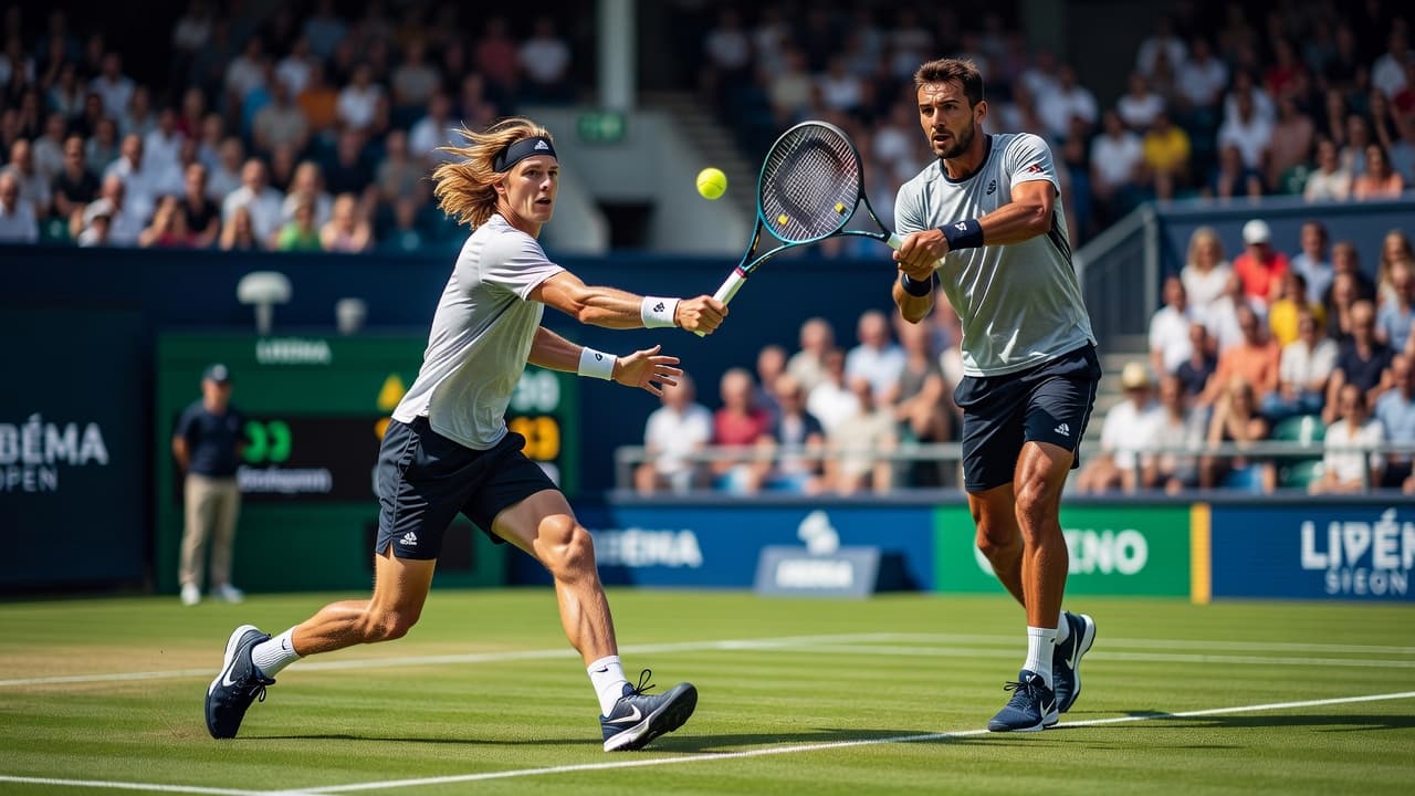Shapovalov, Andreescu Fall in First Round at Libéma Open