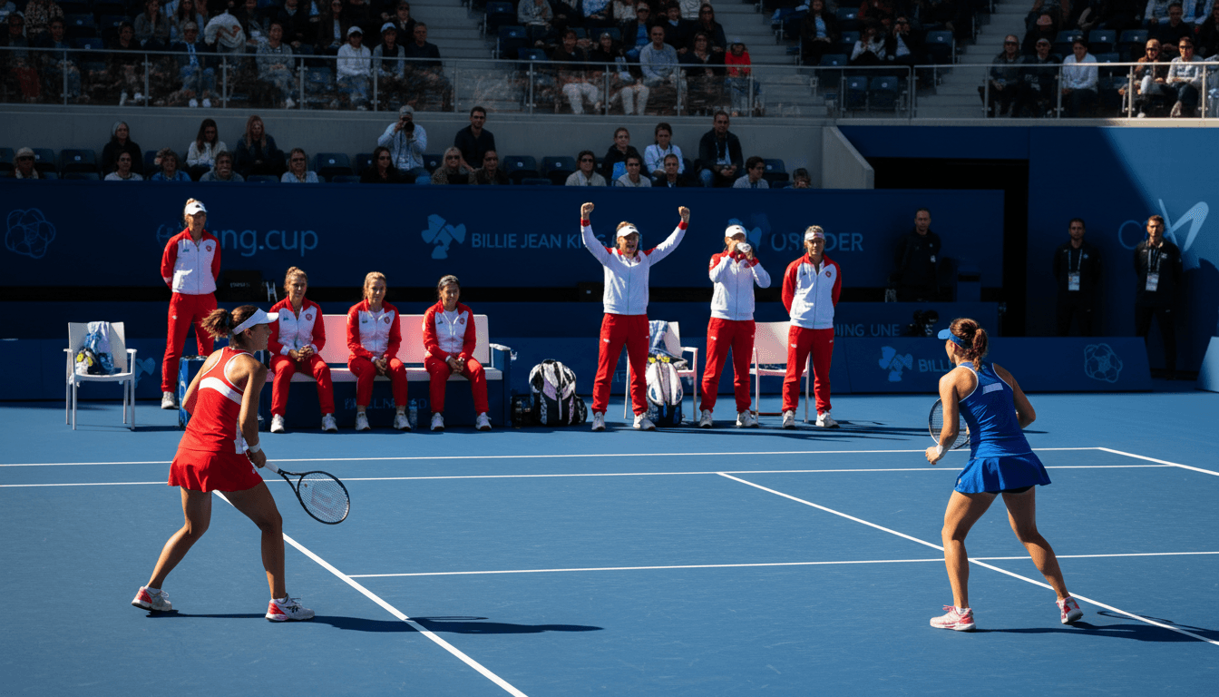 Canada faces Brazil in crucial Billie Jean King Cup tie