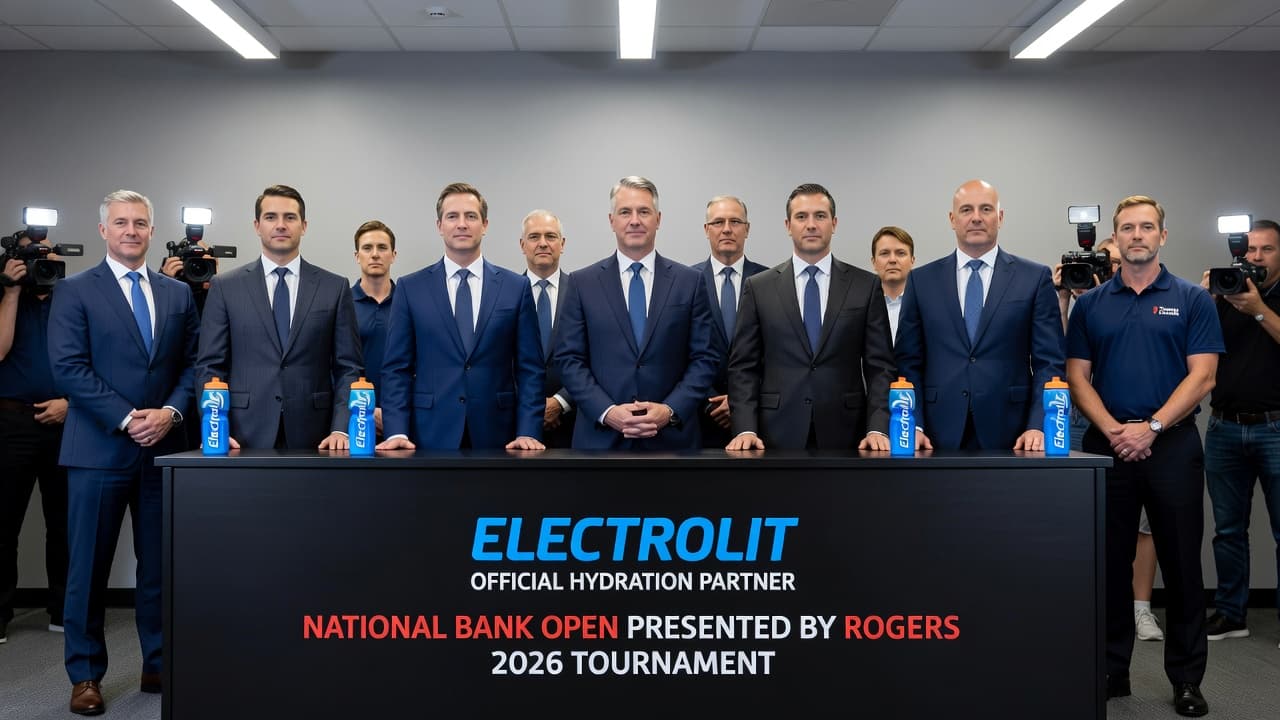 Electrolit becomes official hydration partner of Tennis Canada