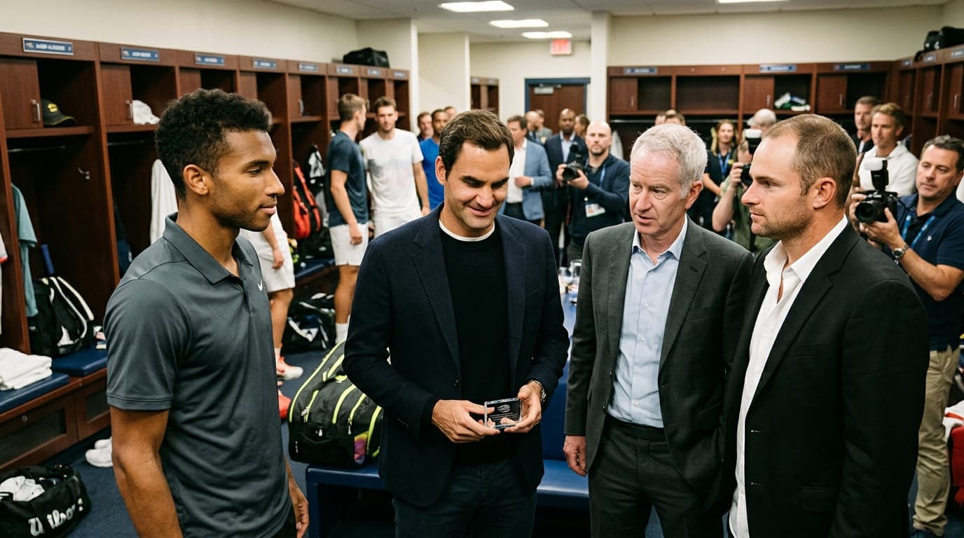 Félix Auger-Aliassime Enters US Open After Federer Tribute