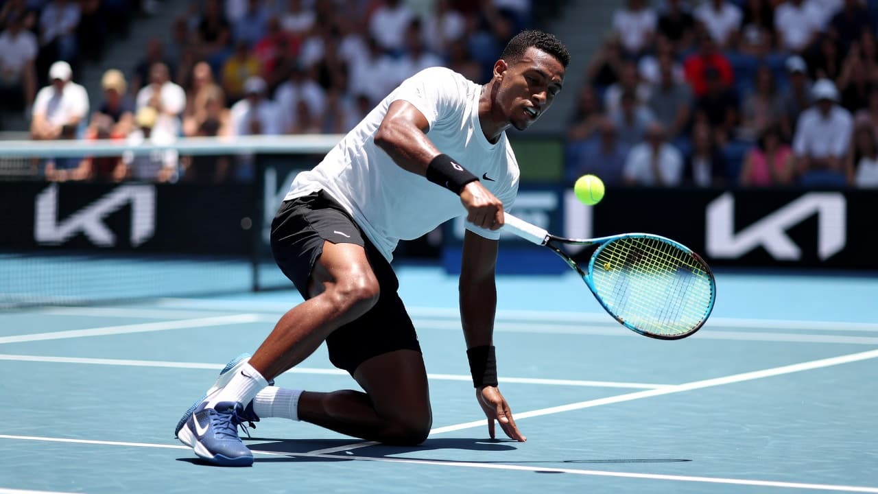 Auger-Aliassime retires from Australian Open first round