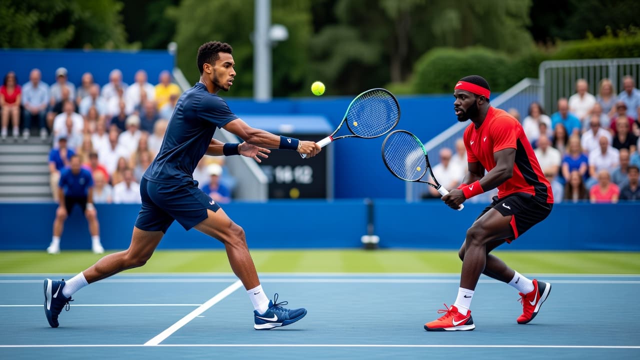 Auger-Aliassime falls to Tiafoe in Halle quarterfinals after marathon tiebreak