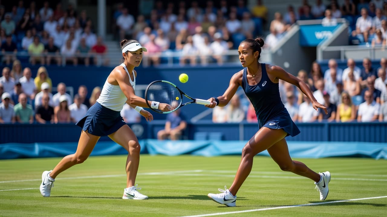 Leylah Fernandez falls to Wang Xinyu at Bad Homburg