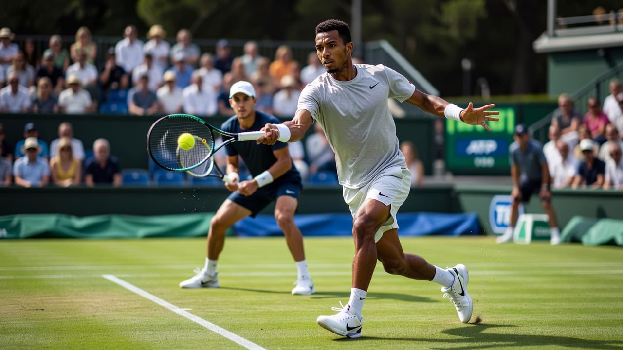 Félix Auger-Aliassime Battles Back to Reach Mallorca Semifinals