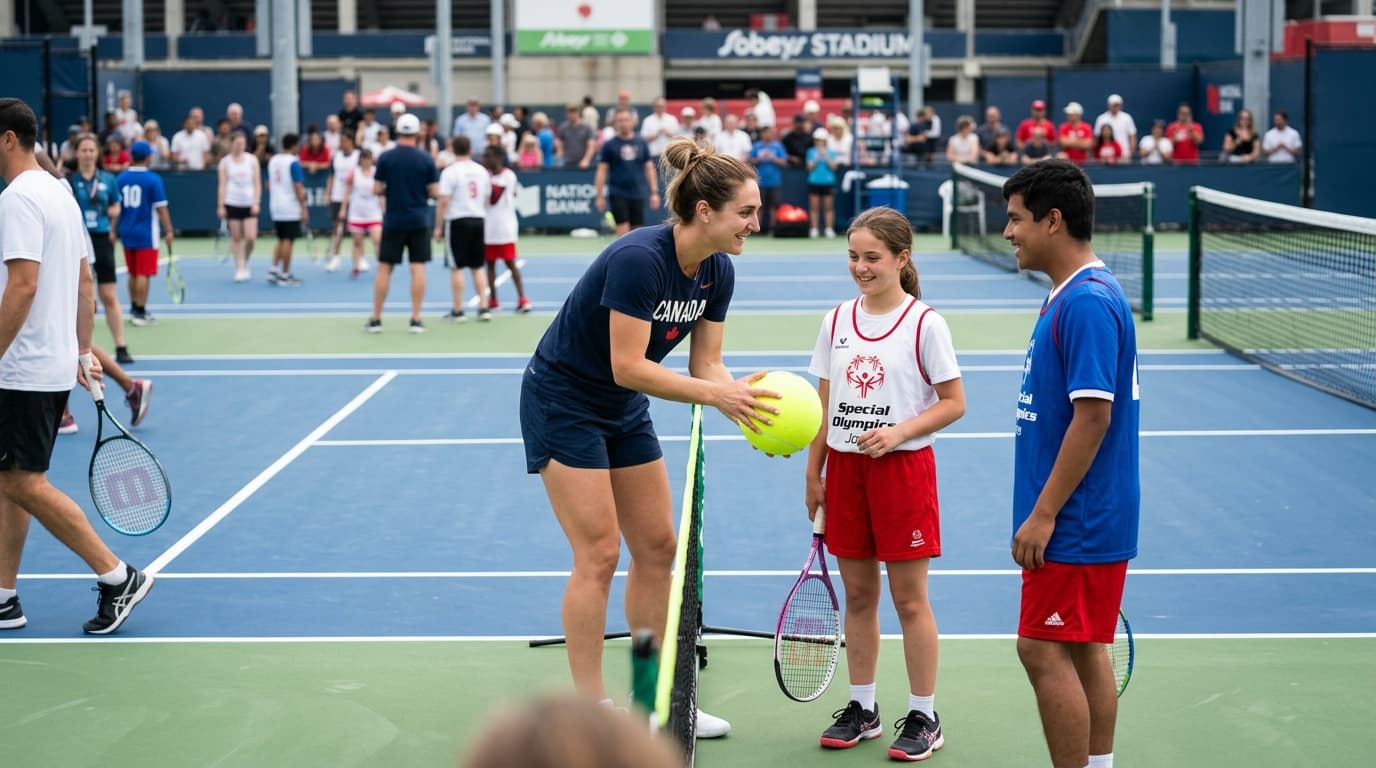 WTA Foundation Brings Inclusive Tennis to National Bank Open in Toronto
