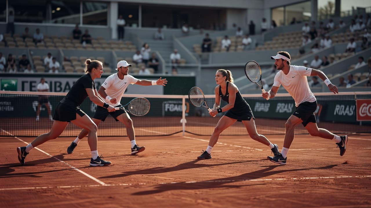Dabrowski's French Open doubles run ends in finals and semis