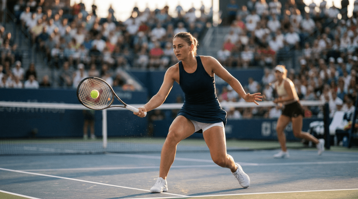 Kostyuk reaches WTA 1000 final for first time