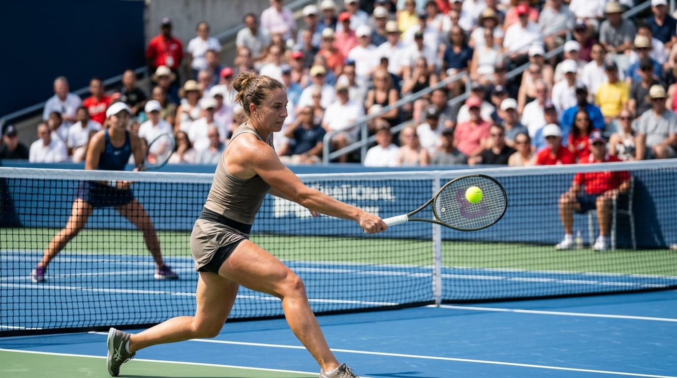 Katherine Sebov advances to second round at National Bank Open