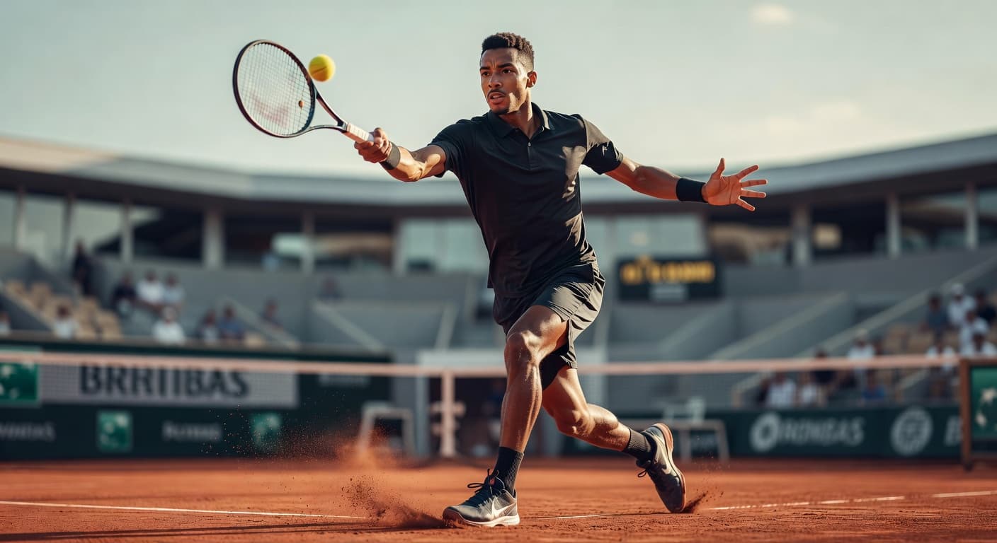 Félix Auger-Aliassime Reaches Roland-Garros Quarterfinals, Challenges Clay-Court Narrative