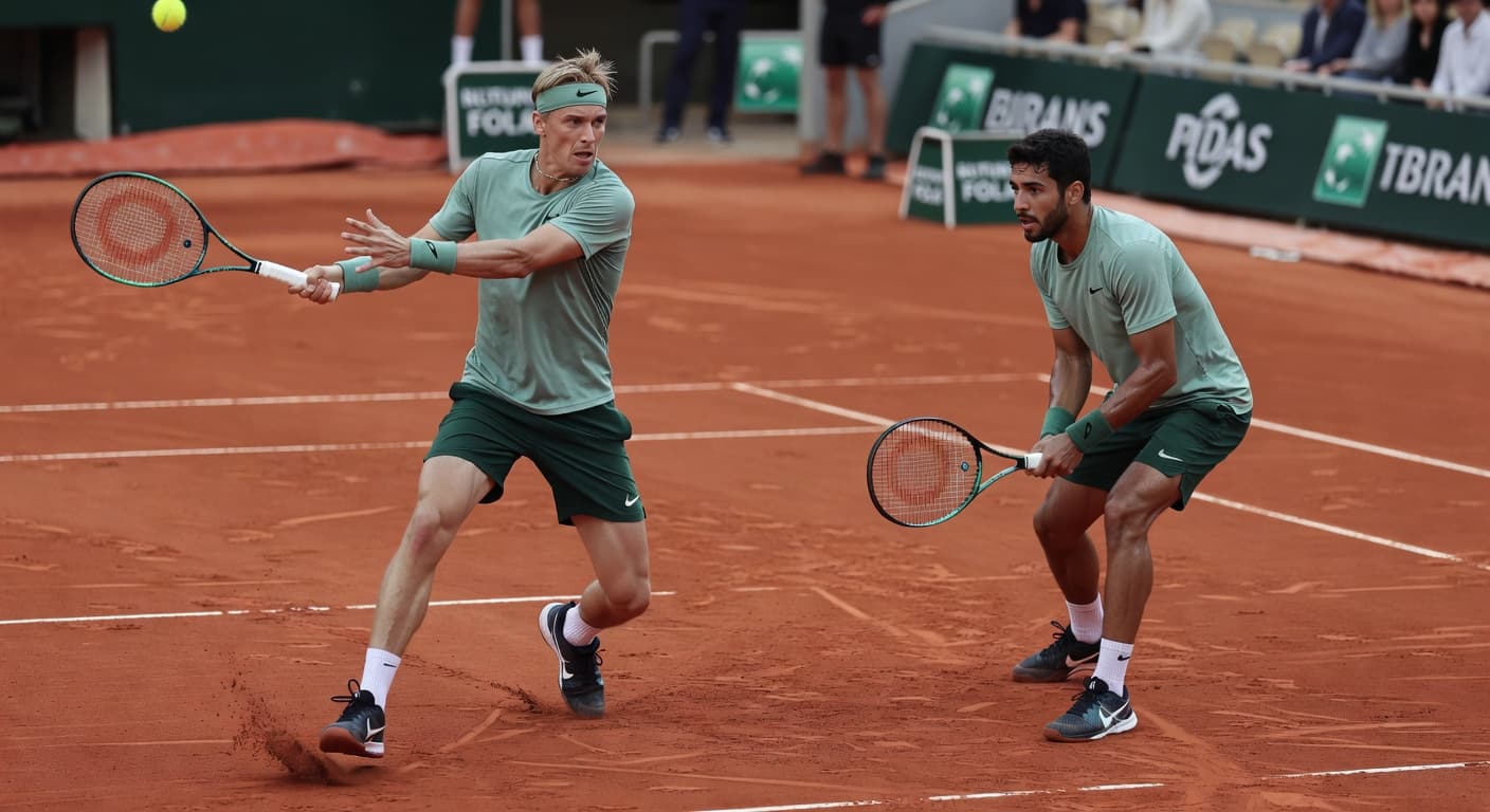 Shapovalov exits Roland-Garros in straight sets to Faria