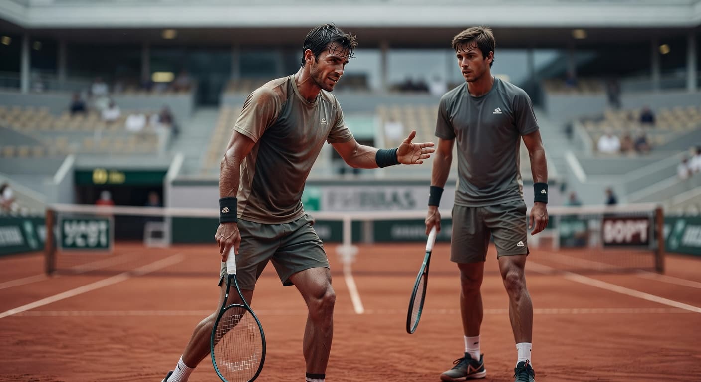 Gabriel Diallo retires from French Open first round with injury