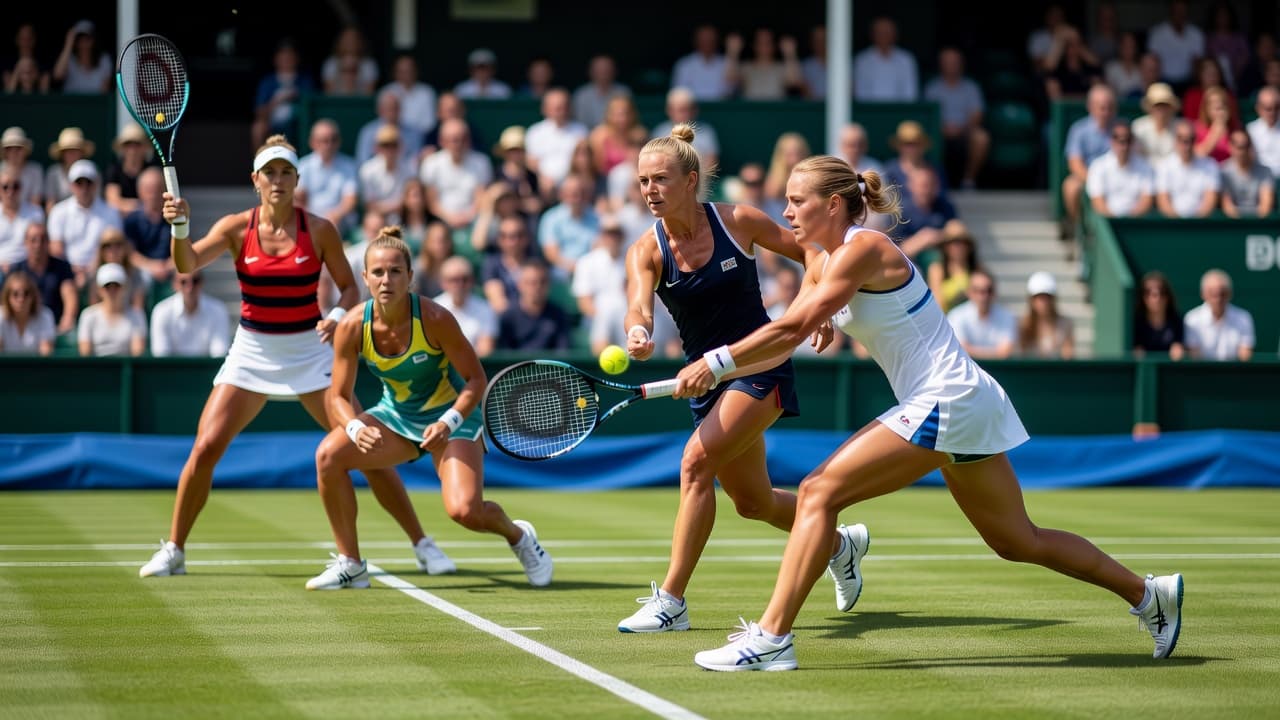 Dabrowski and Stefani reach Eastbourne semi-final