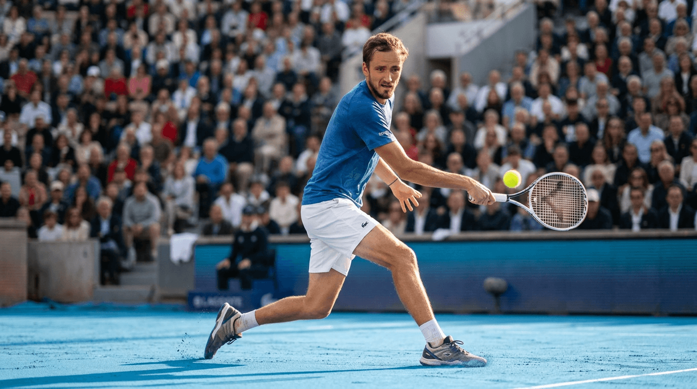 Medvedev rebounds from Monte-Carlo shutout with Madrid win
