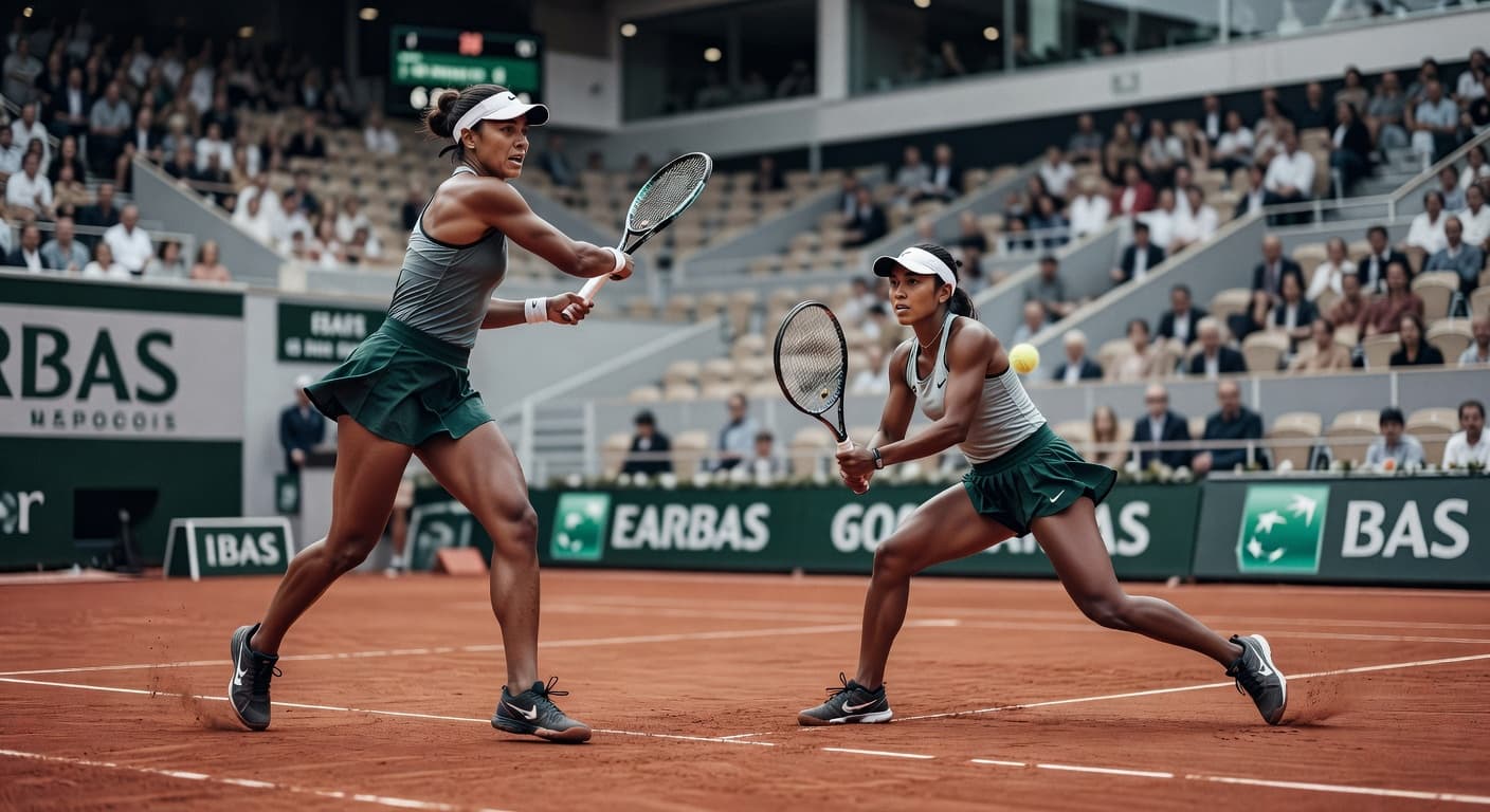 Alycia Parks Defeats Leylah Fernandez at Roland Garros