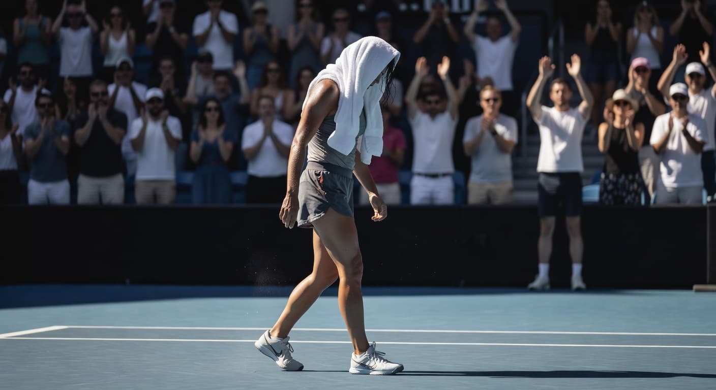 Auger-Aliassime, Jones, and Stakusic retire with injuries at Australian Open