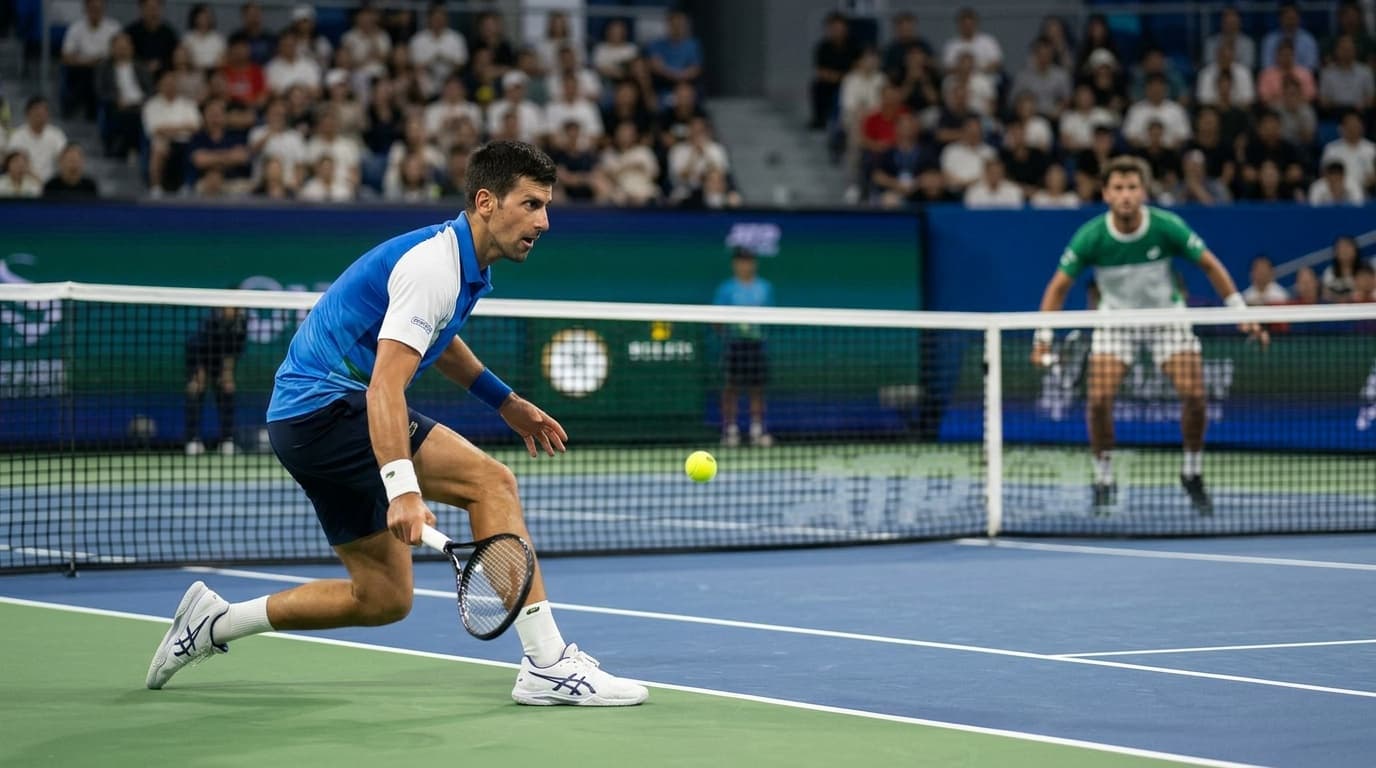 Auger-Aliassime Exits China Open; Djokovic Wins in Return to Beijing