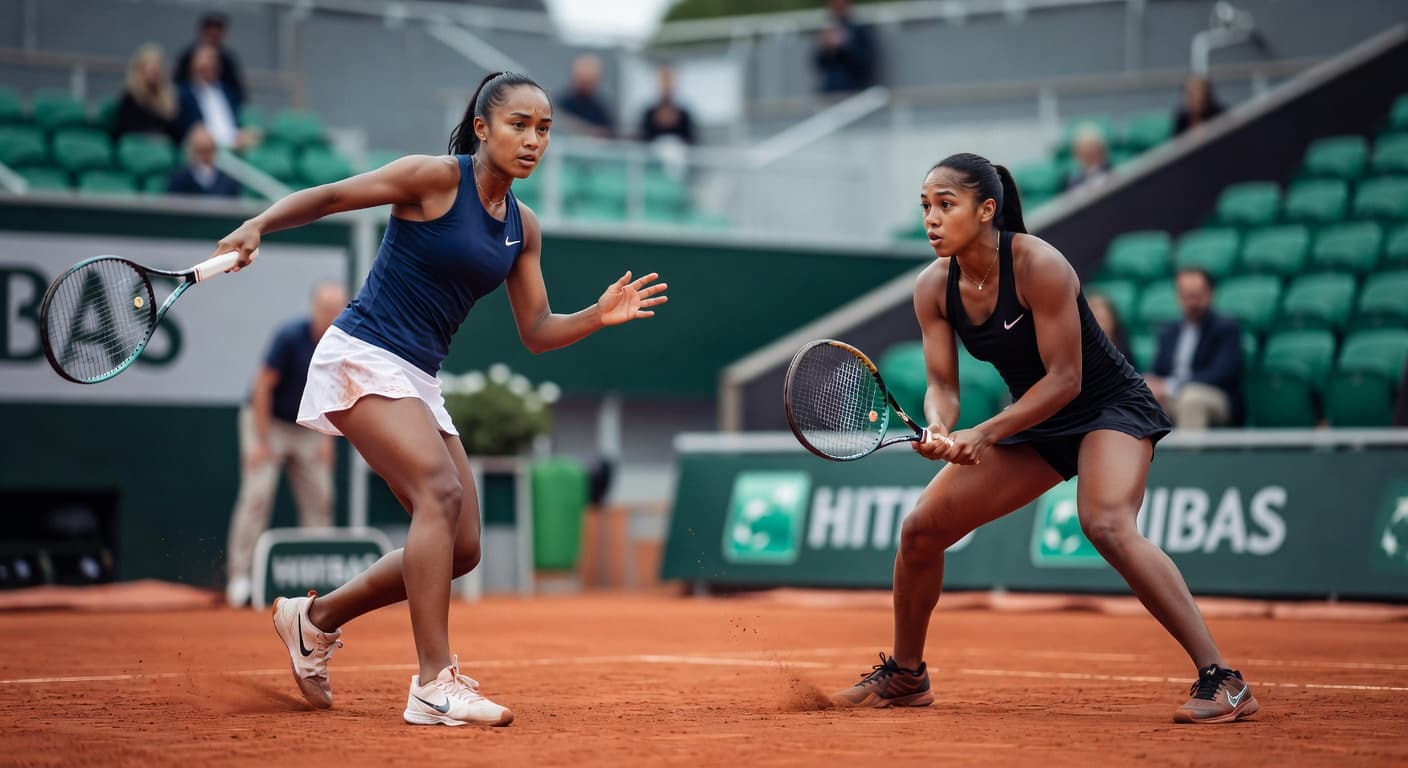 Leylah Fernandez falls to Alycia Parks in French Open first round