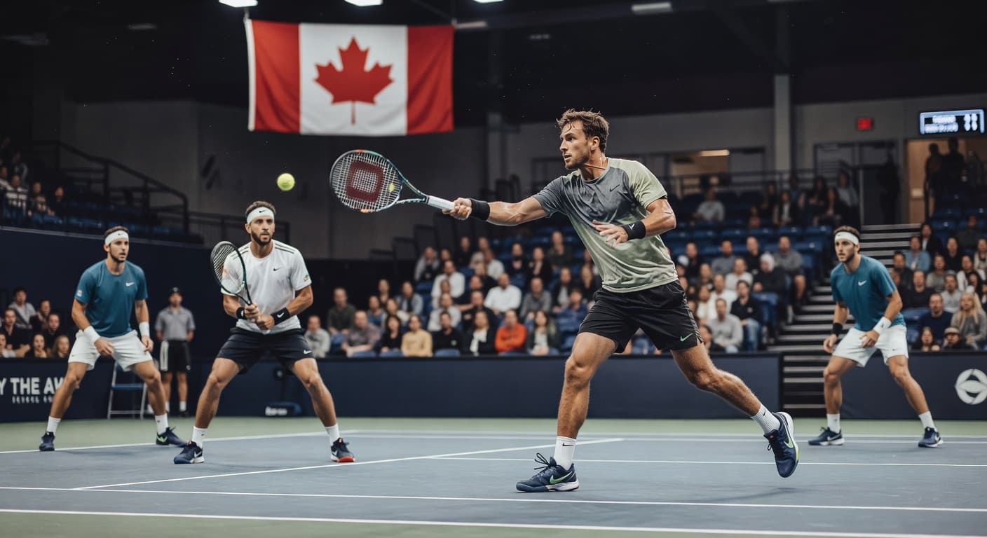 Canada and Brazil level after singles split in Davis Cup qualifier