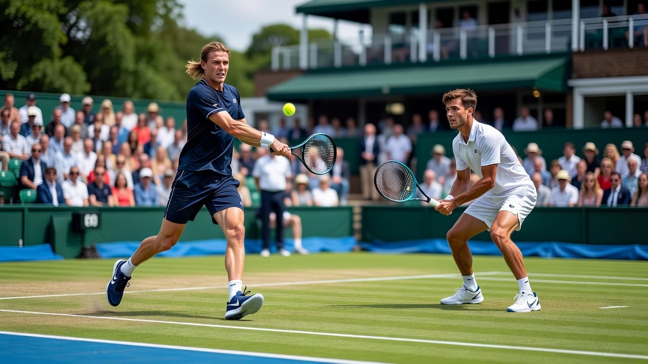 Shapovalov advances at Queen's Club with straight-set victory