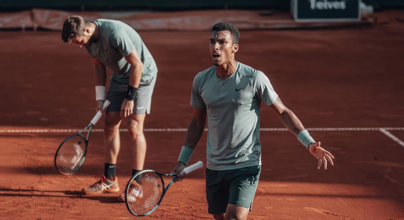 Félix Auger-Aliassime Survives Five-Set Marathon at French Open