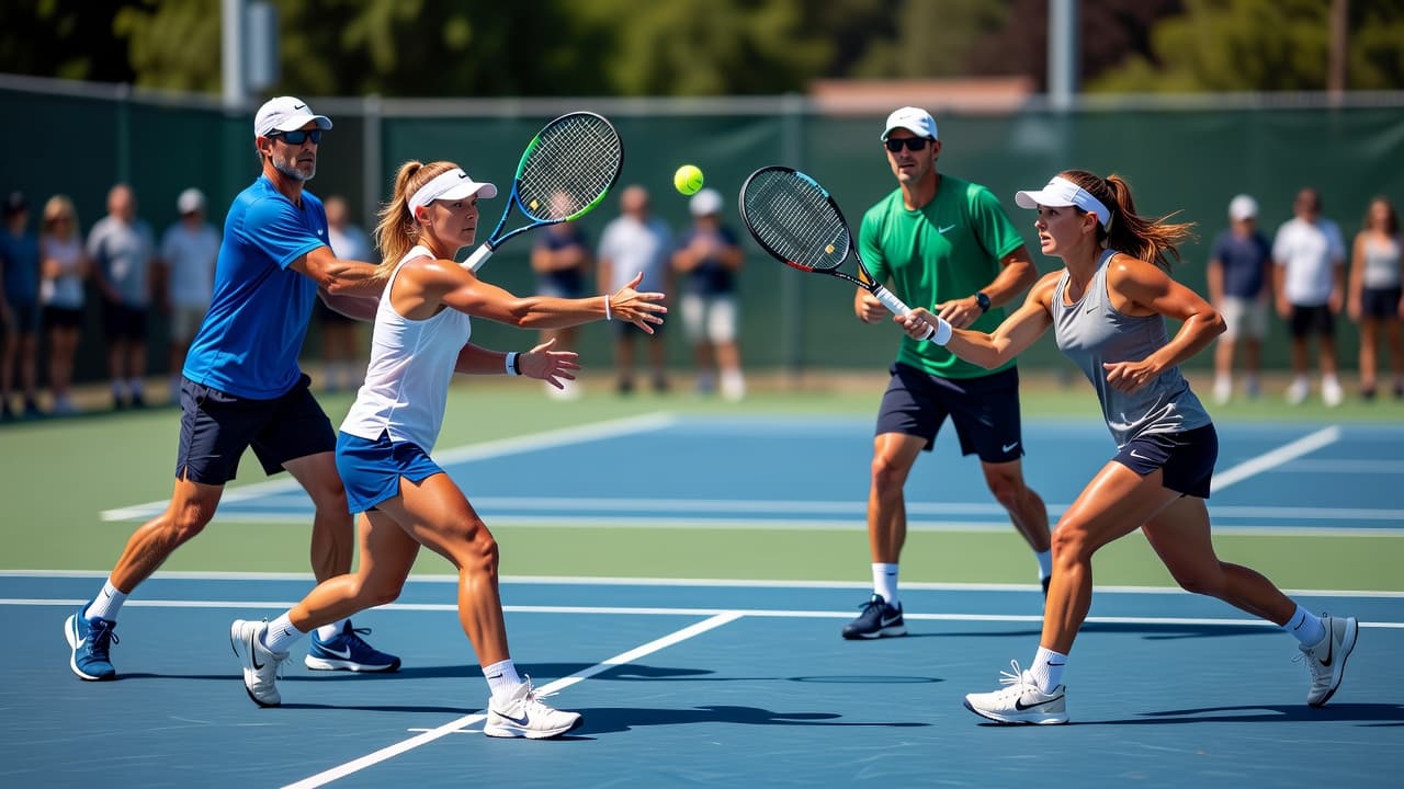 South Delta tennis clubs raise $2,000 for Deltassist at mixed doubles championship