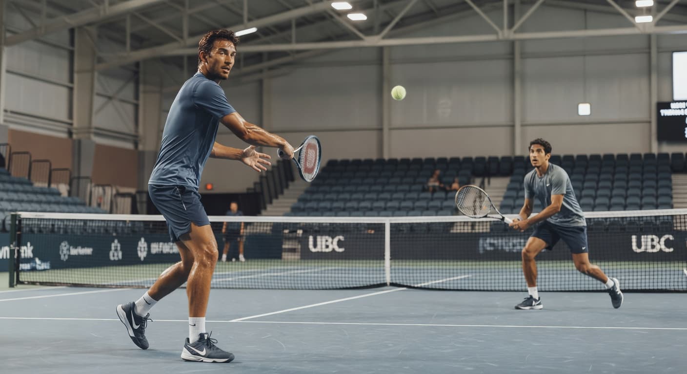 Canada Splits Singles with Brazil in Davis Cup Qualifier at UBC