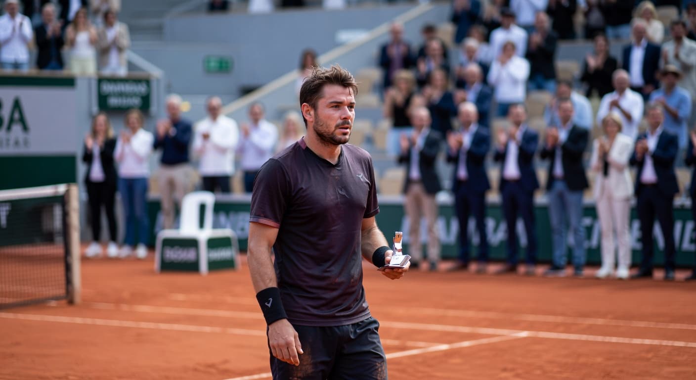 Stan Wawrinka Honoured After Final French Open Match