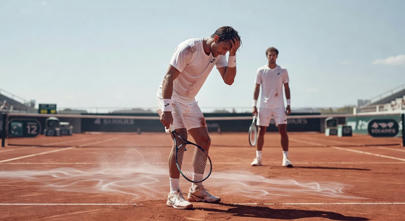 Gabriel Diallo retires from Roland-Garros debut due to heat illness