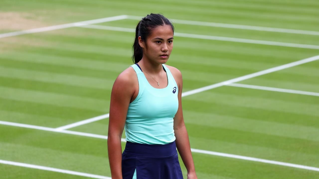 Raducanu withdraws from Wimbledon with stress fracture