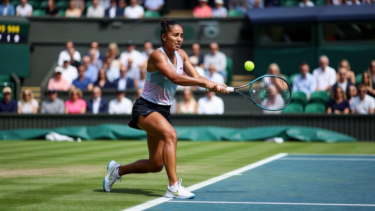 Leylah Fernández eliminated in opening round at Wimbledon 2026