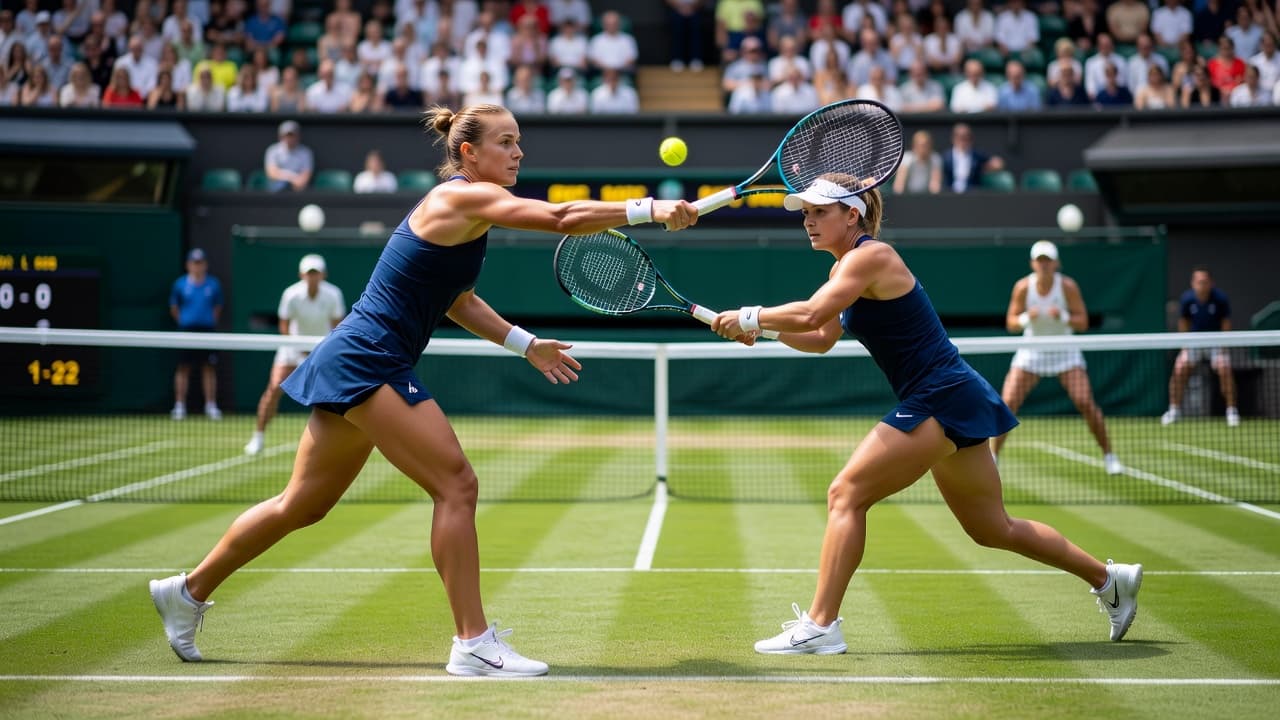 Dabrowski and Stefani reach Wimbledon women's doubles semifinal