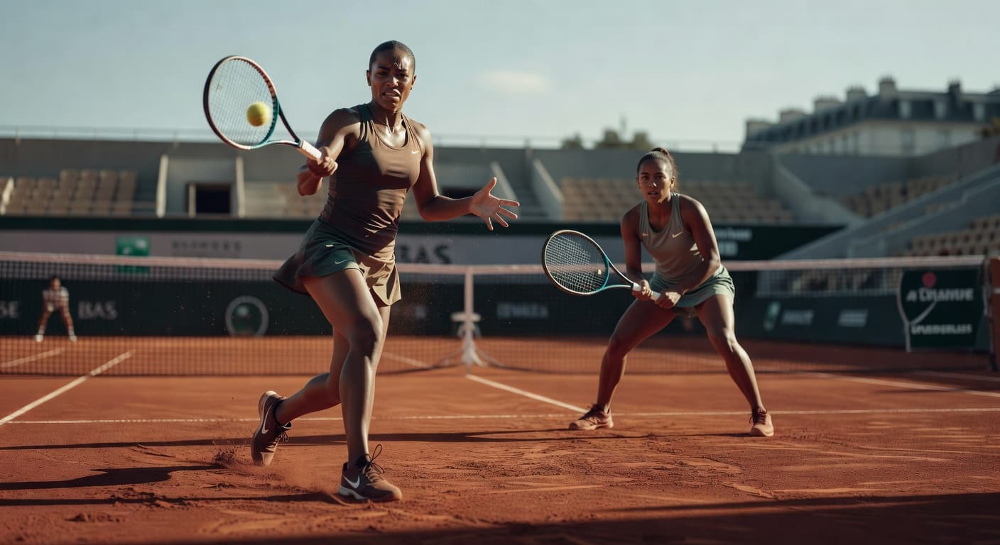 Alycia Parks defeats Leylah Fernandez at Roland Garros