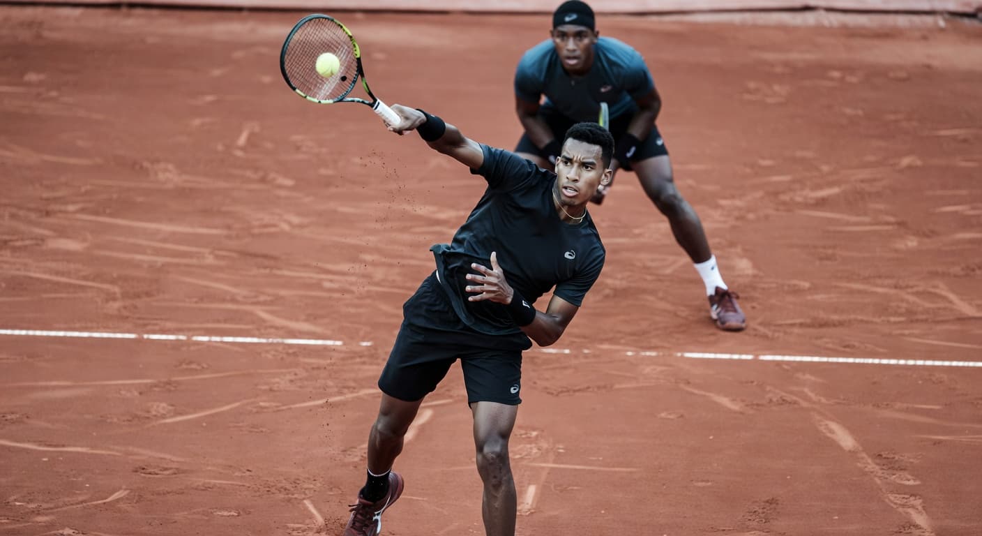 Auger-Aliassime reaches French Open quarterfinals, makes Grand Slam history