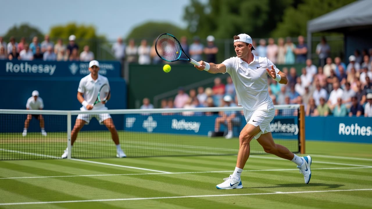 Gabriel Diallo Falls to Jack Draper in Eastbourne Quarter-Finals