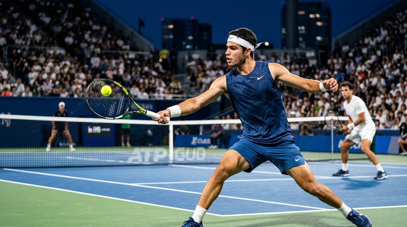 Alcaraz defeats Munar to reach Tokyo ATP 500 final