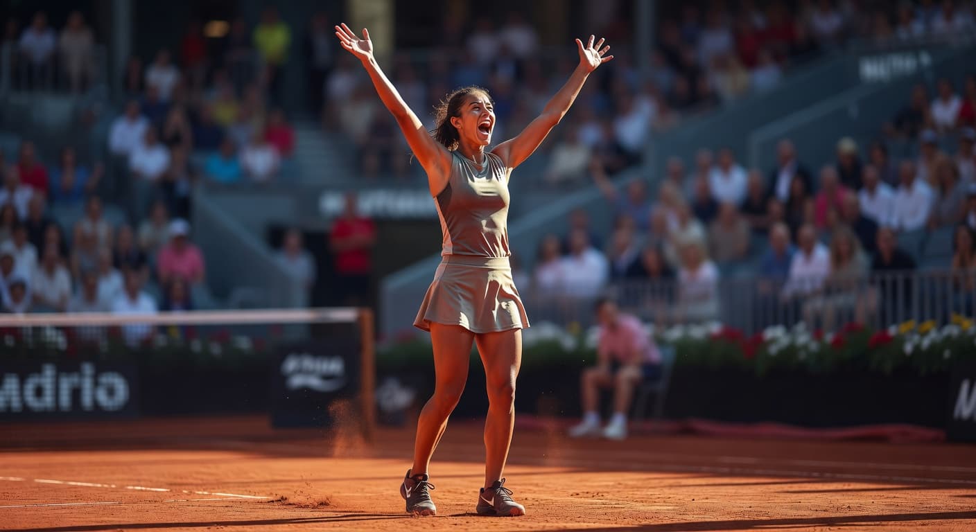 Fernandez reaches Madrid quarters after 20-month drought