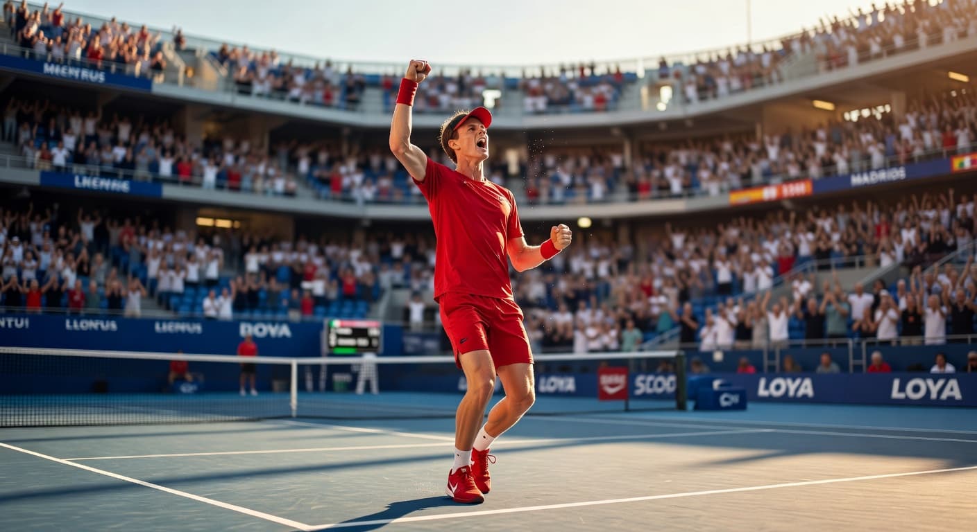 Sinner wins Madrid, becomes first to claim five Masters 1000 titles in a row