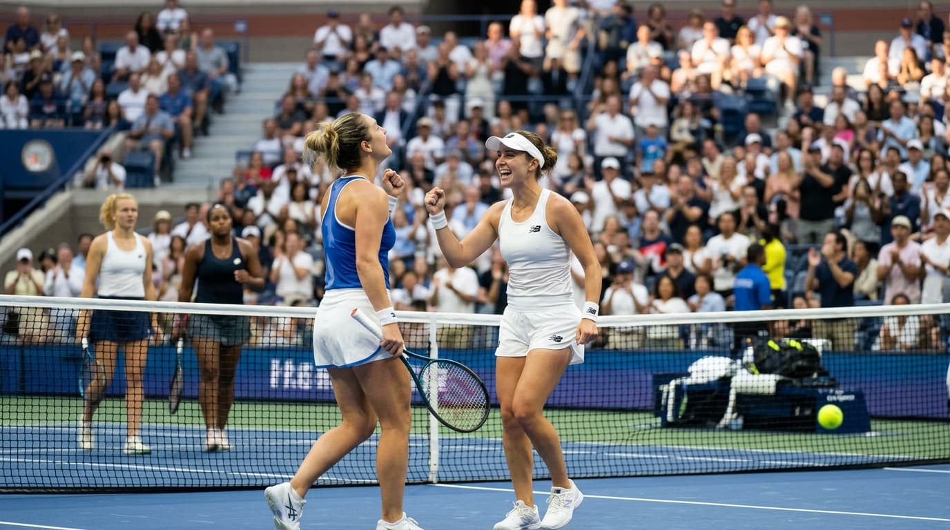 Gabriela Dabrowski wins second US Open doubles title in three years