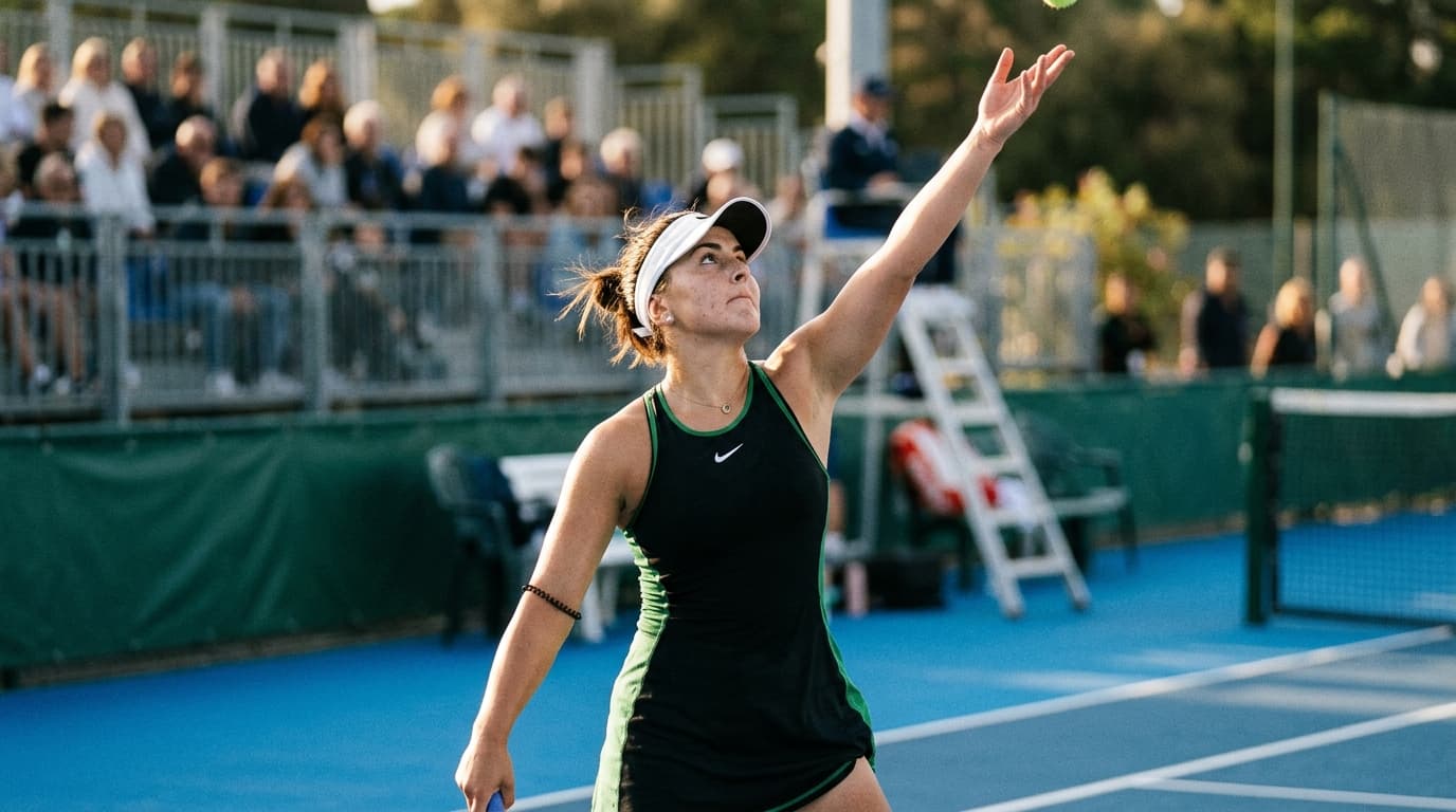 Andreescu advances at WTA 125 Saint-Malo with tiebreak comeback