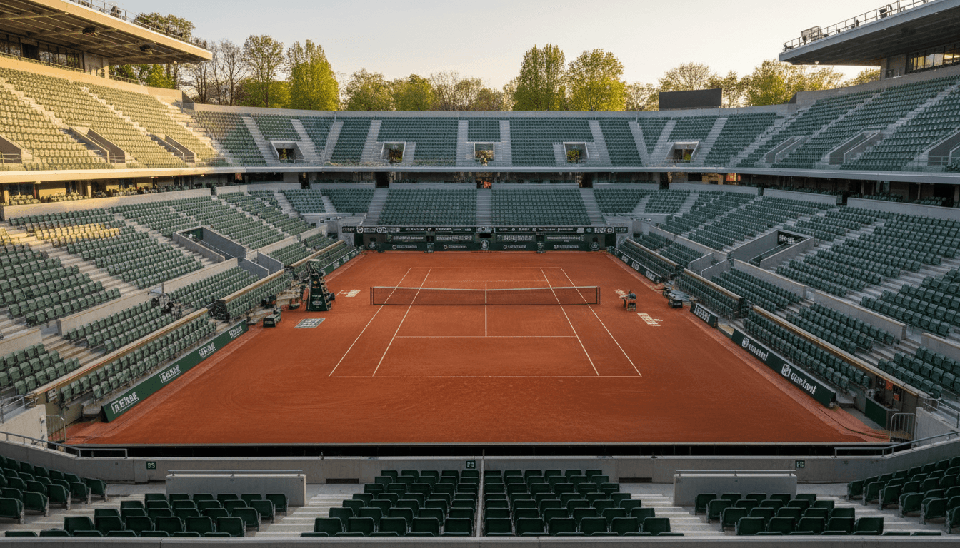 Roland-Garros 2026 set for May 18 to June 7