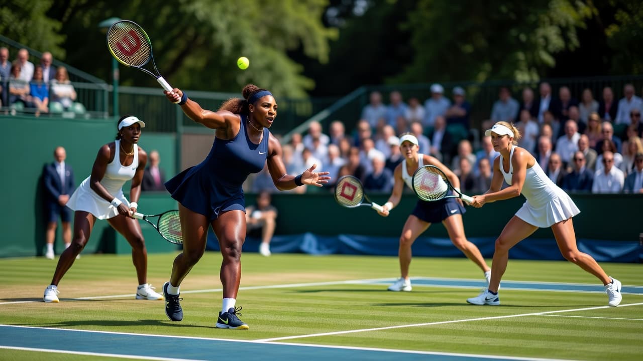Victoria Mboko Injury Ends Serena Williams' Doubles Comeback at Queen's Club