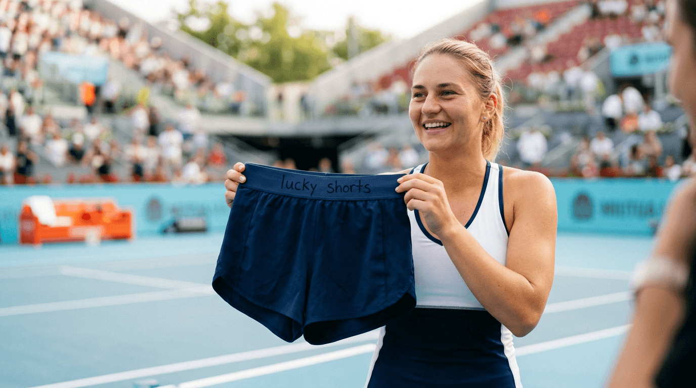 Kostyuk's Madrid title and the lucky shorts that came from the laundry