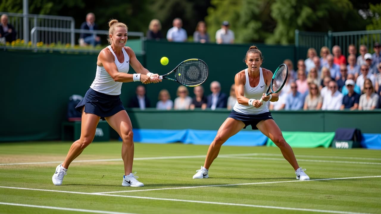 Dabrowski and Stefani win Eastbourne Open doubles title