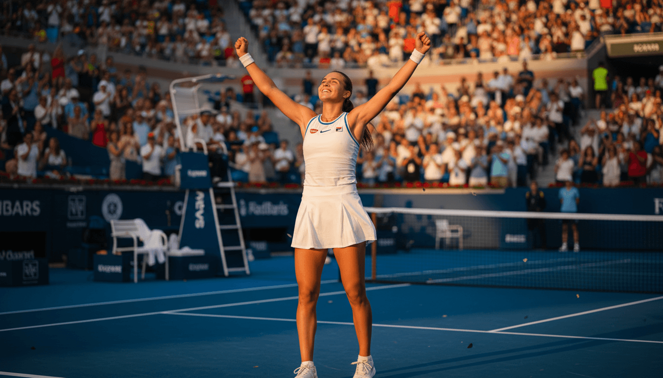 Andreeva reaches Madrid final on her 19th birthday