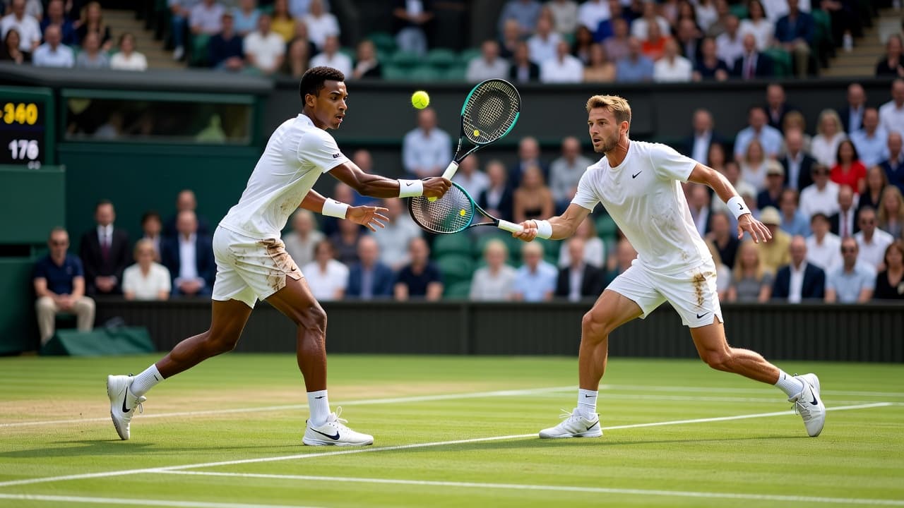 Auger-Aliassime faces Shevchenko at Wimbledon 2026